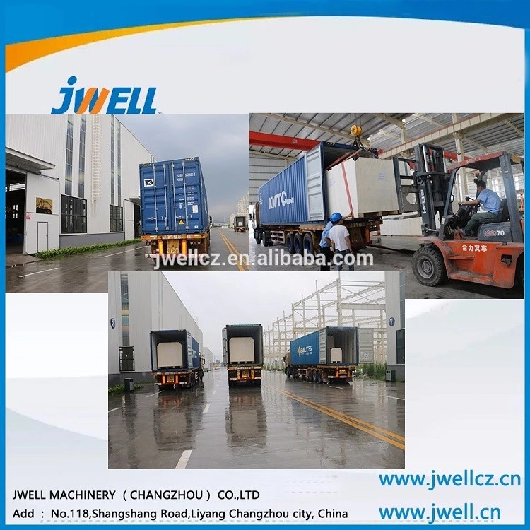 Jwell Shredder for Shredding and Recycling of Gates, Plastic Thick Board, Building Template, Plastic Films, Various Blow-Molding Containers Plastic Machine