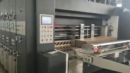Yike Group Automatische Wellpappenkarton-Flexodrucker-Slotter-Stanzmaschine